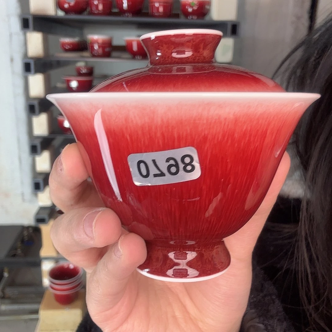 碗景德镇郎红陶瓷