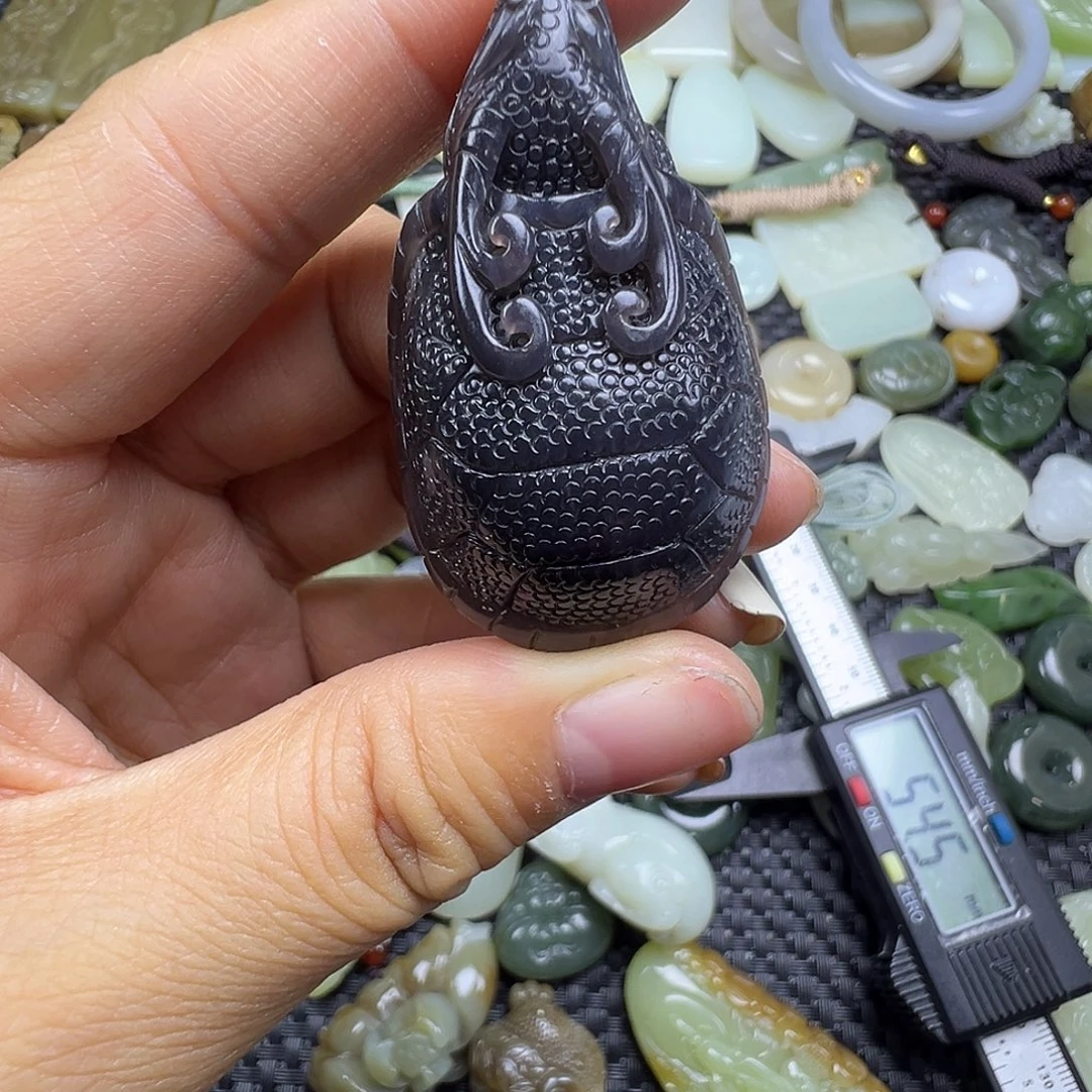 和田玉未镶嵌吊坠(不含链)卡47