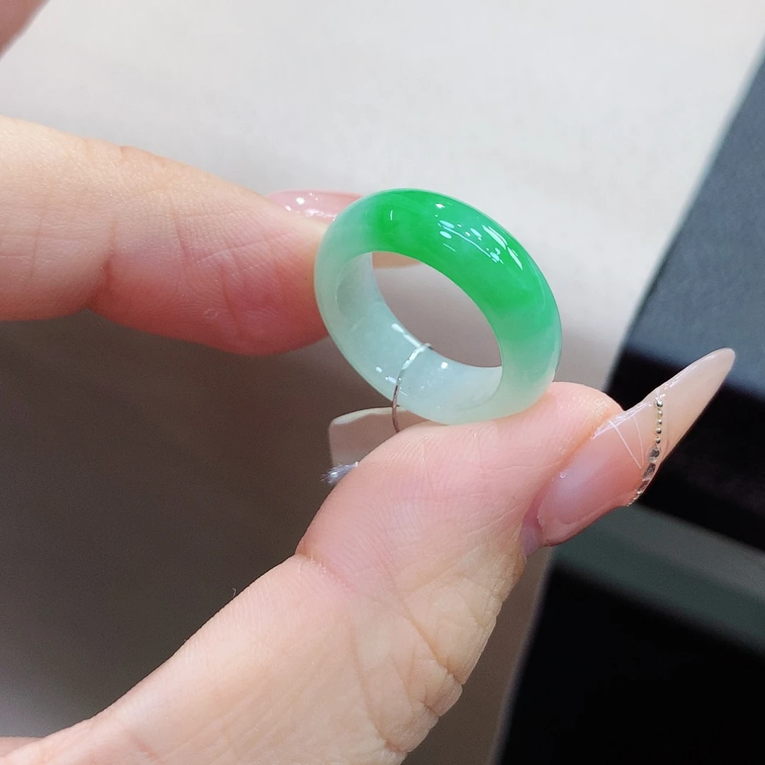 未镶嵌戒指翡翠9号