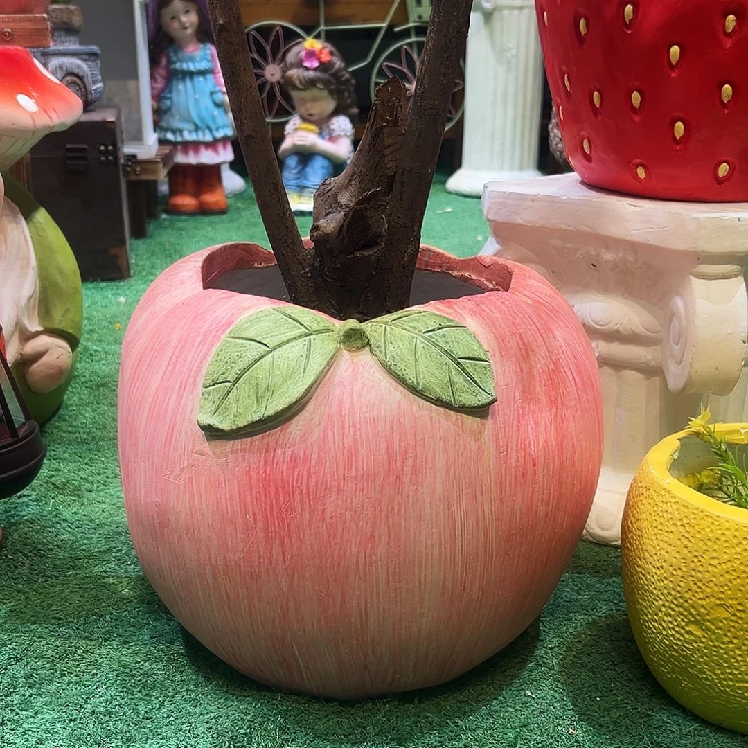 花园摆件红红火火