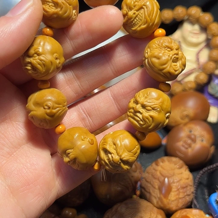 橄榄核手串/手链山鬼恶僧