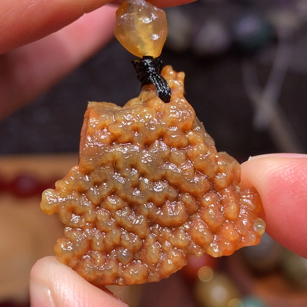 未镶嵌玛瑙/玉髓珠宝半成品