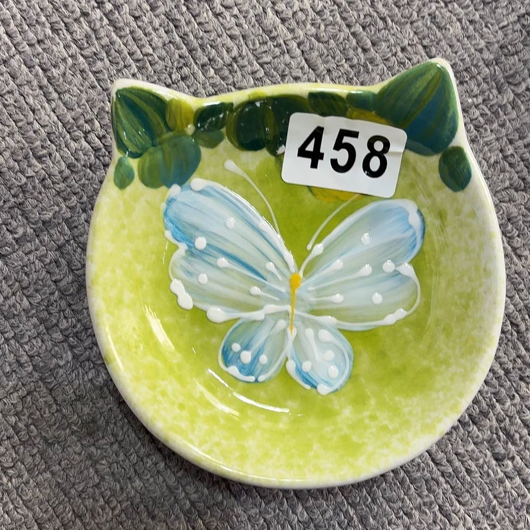 瓷片静**初景德镇手绘高温釉下彩陶瓷茶具