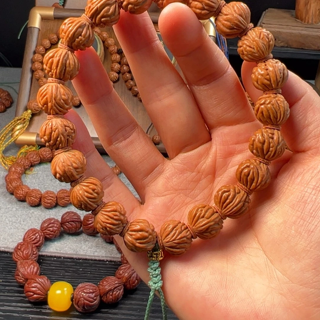 吊坠桃核14野生金豆