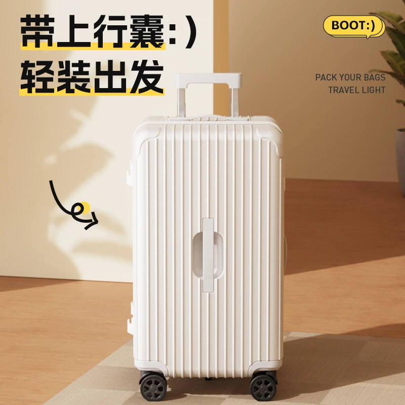 CTPE新款超大容量行李箱女结实耐用旅行拉杆箱学生万向轮密码皮箱