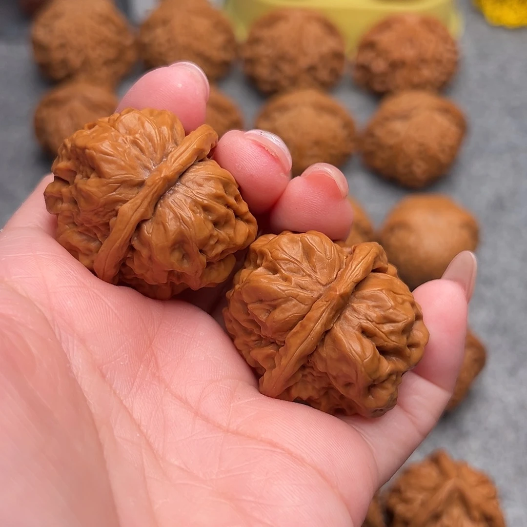 把件文玩核桃精品蛤蟆头36全品