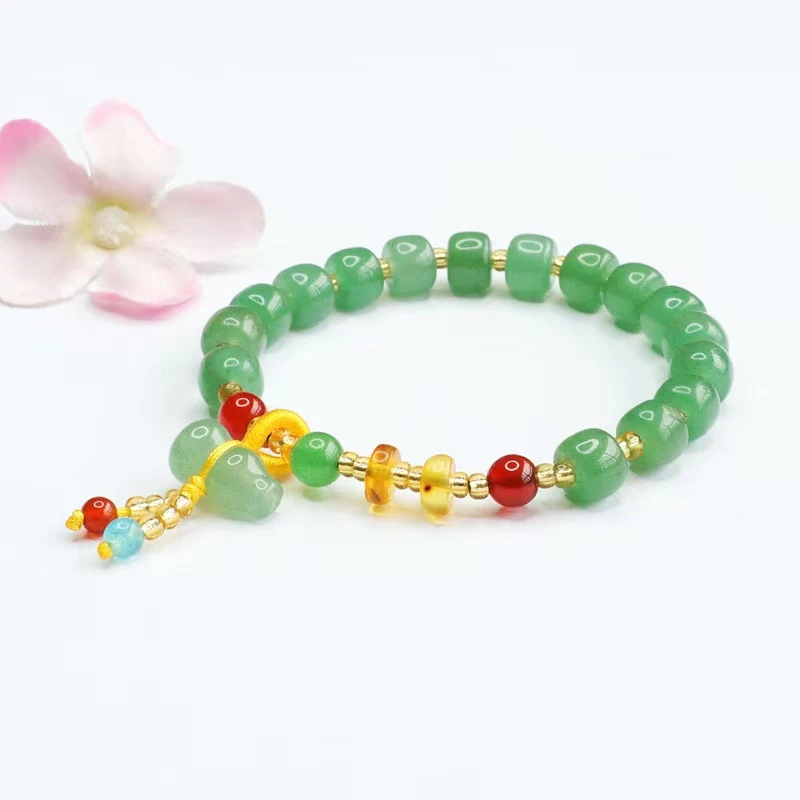 非金属珐琅手链 气质重工异形手工手链轻奢饰品   7554