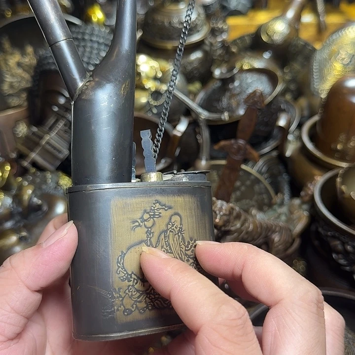 铜器摆件收收藏藏