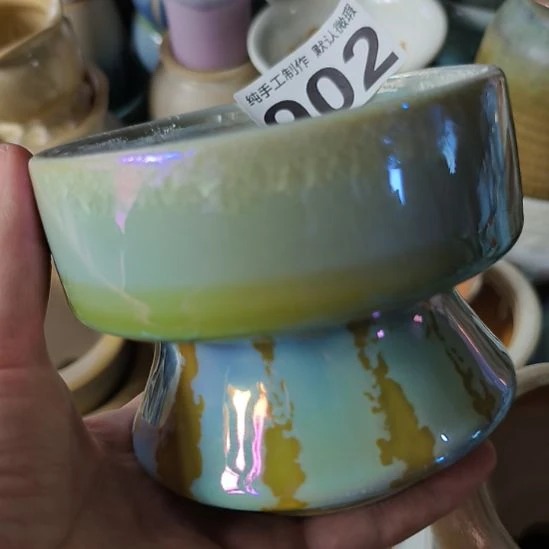 景德镇手工高温陶瓷：内10.5口高10