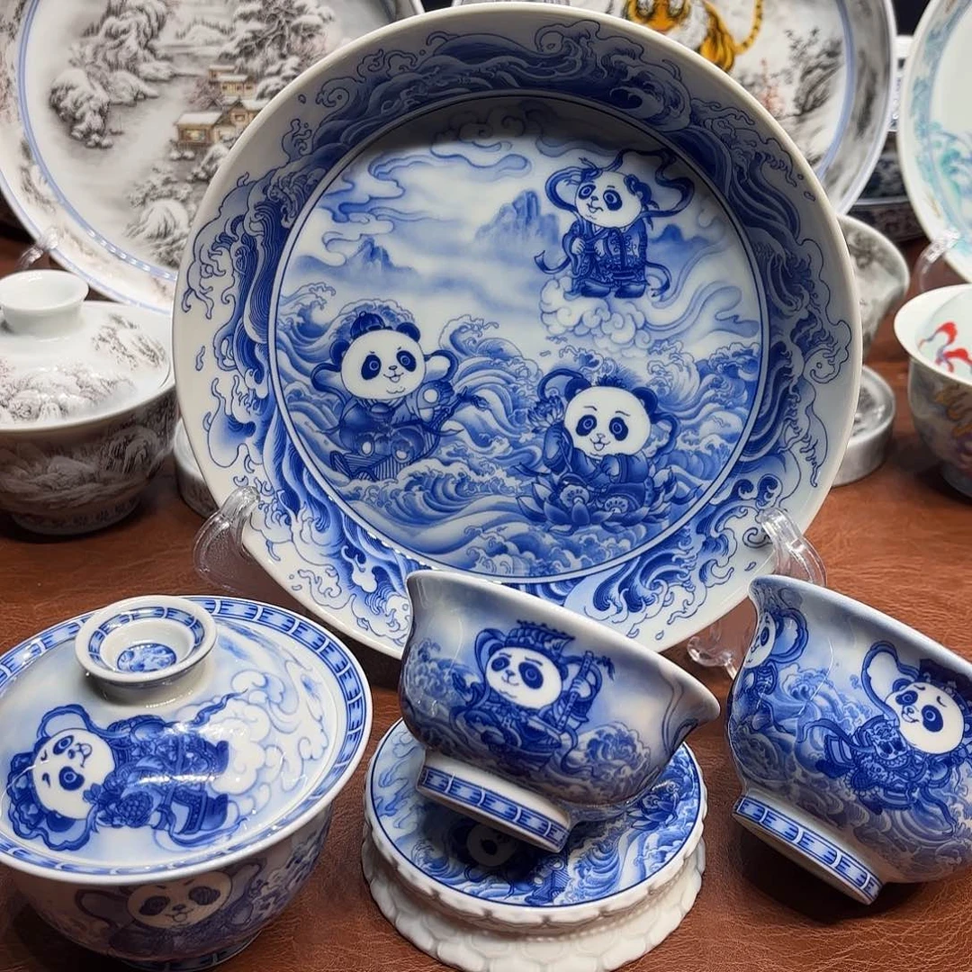 陶杯子景德镇陶瓷艺术展