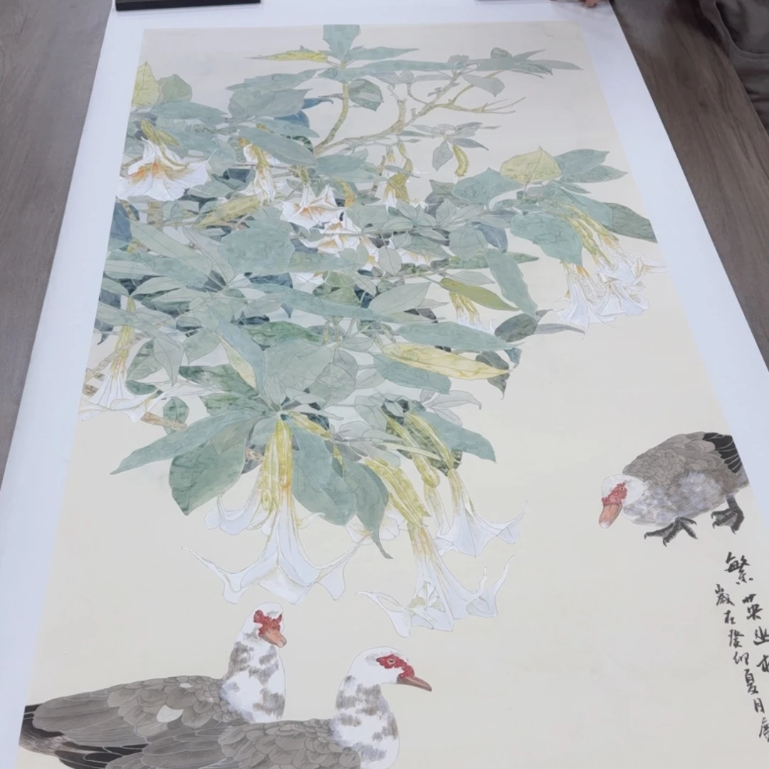 国画国风手绘国画