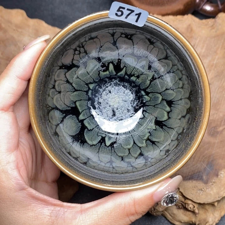 茶盏建窑建盏主人杯571