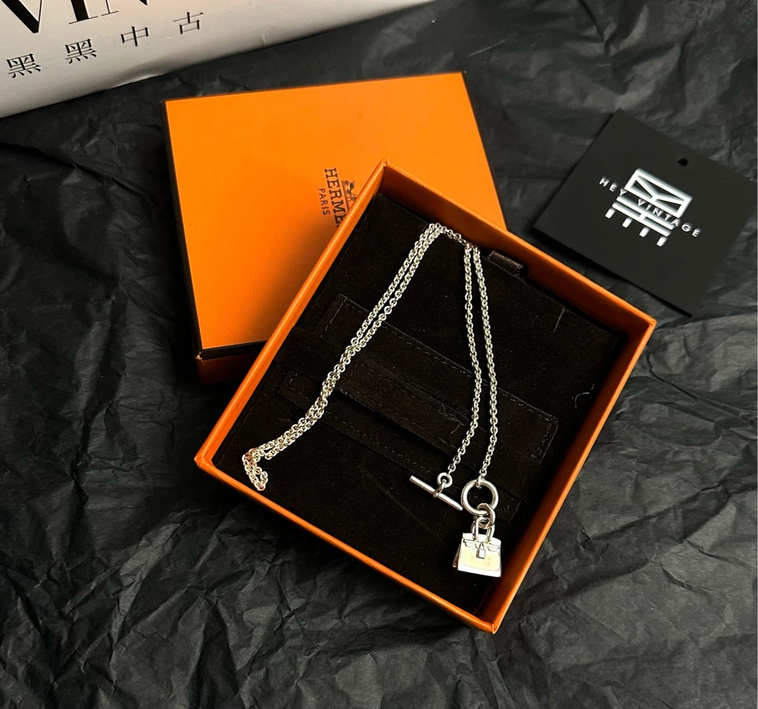 95新 Hermes/爱马仕 birkin项链 4678696