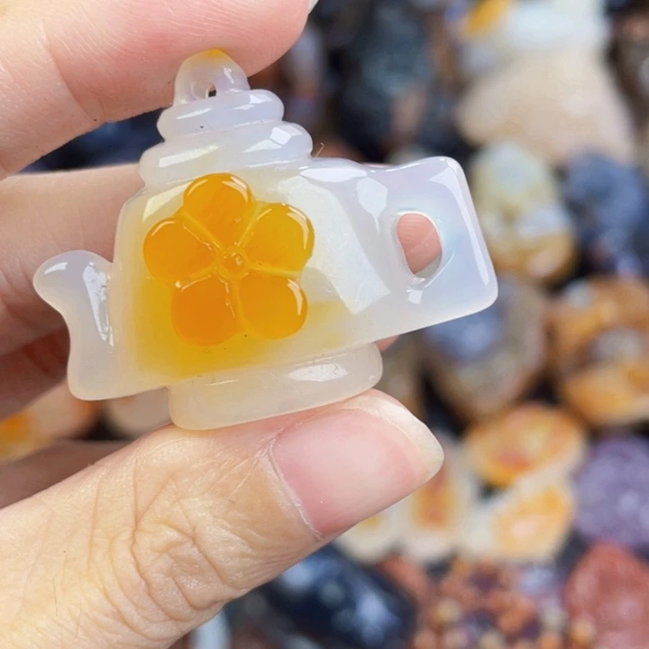 未镶嵌天然玛瑙/玉髓