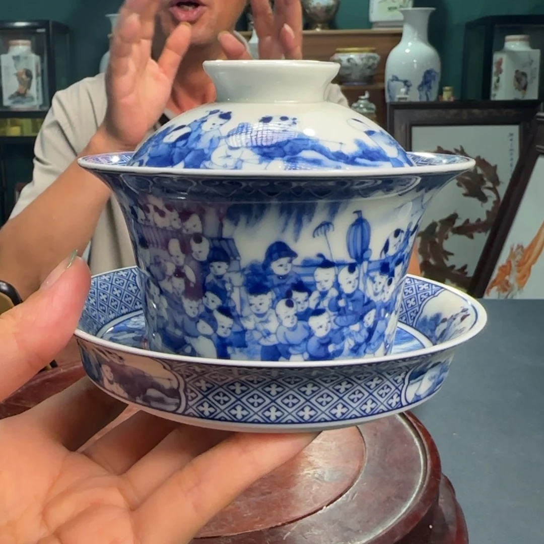 摆件景德镇陶瓷好好好