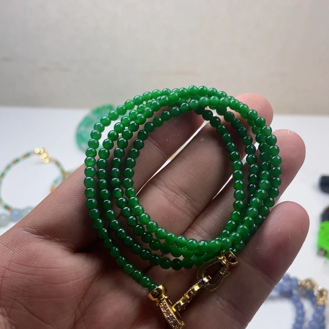 定制翡翠未镶嵌天然缅甸a货卡3.6
