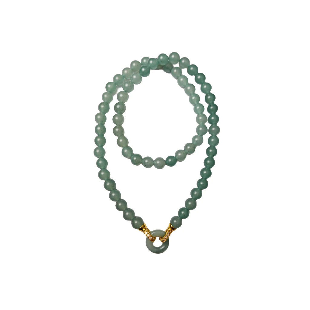 翡翠平安扣项链 A28-616