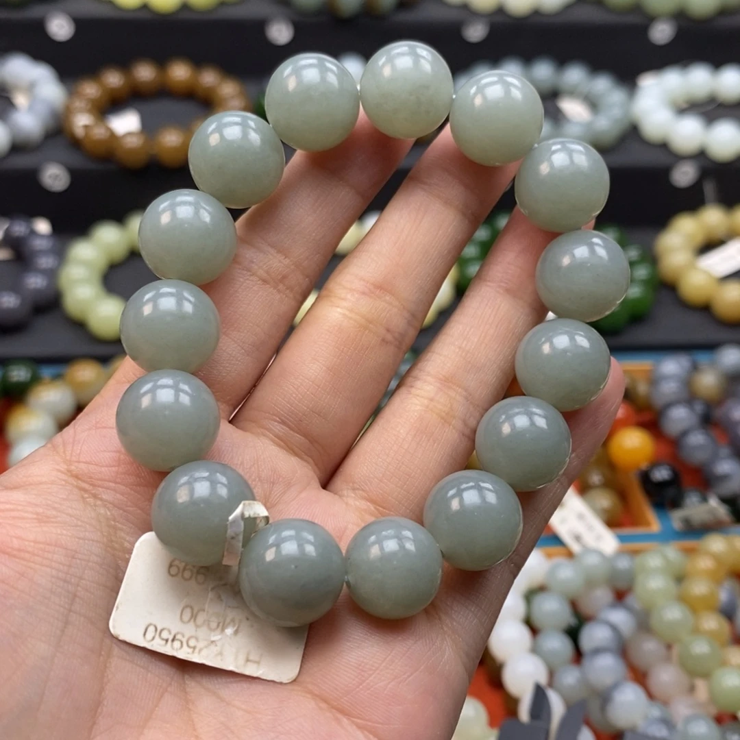 未镶嵌手串和田玉L卡14
