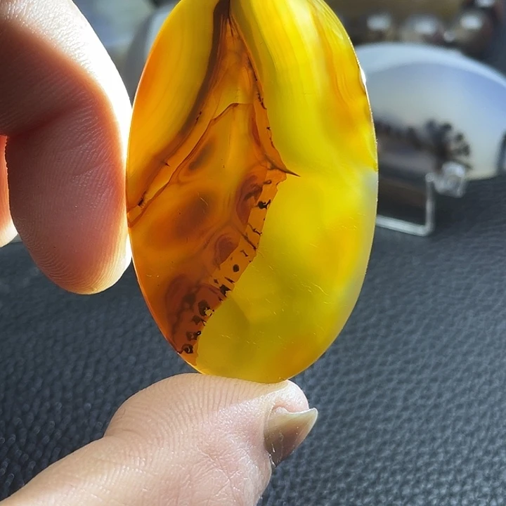 别***）玛瑙/玉髓未镶嵌颈饰