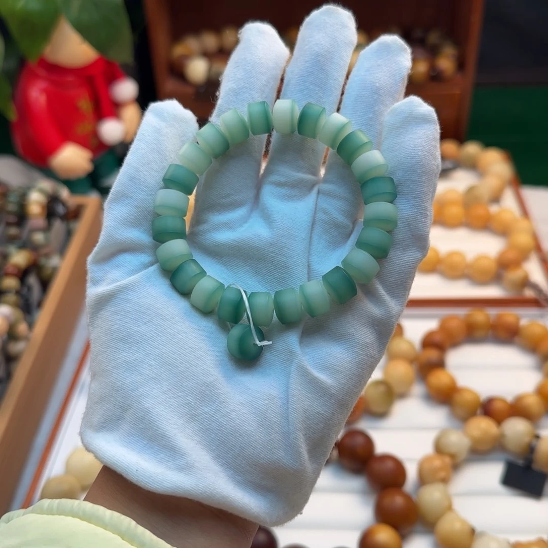 菩提根/象牙果手串金纶卡10.5