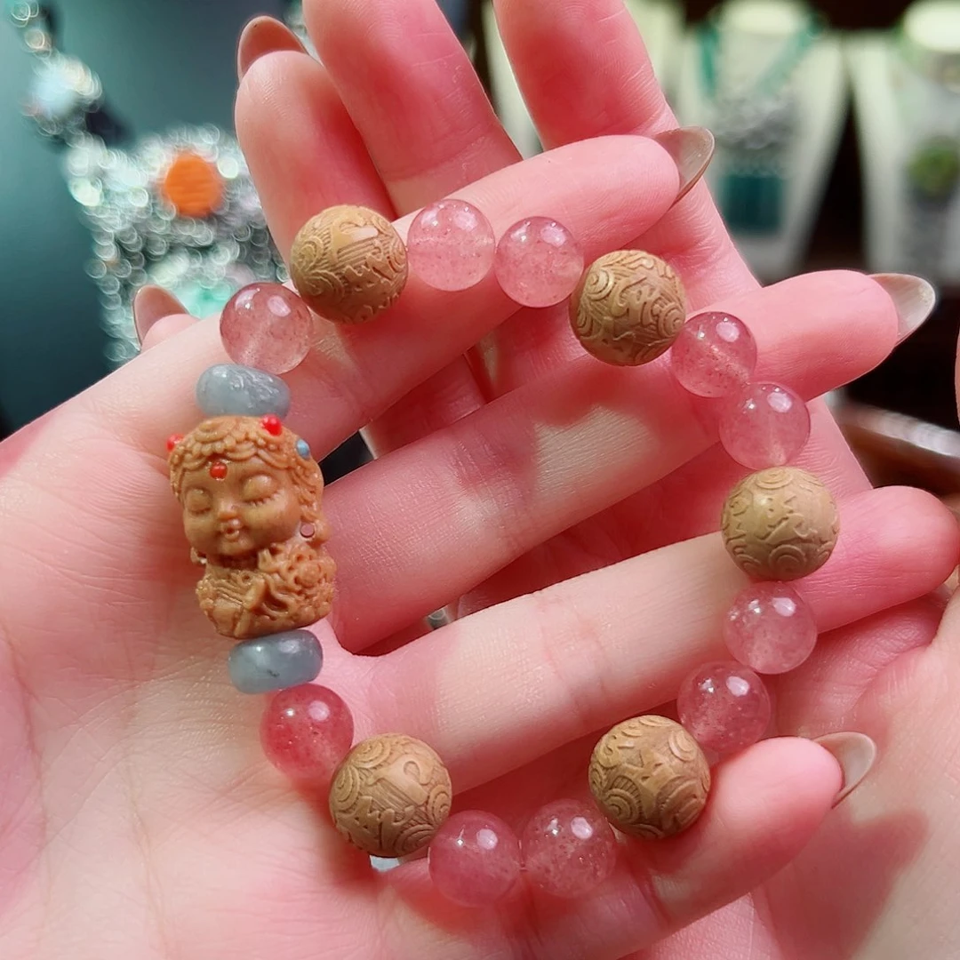 和田玉银S925镶嵌耳饰，