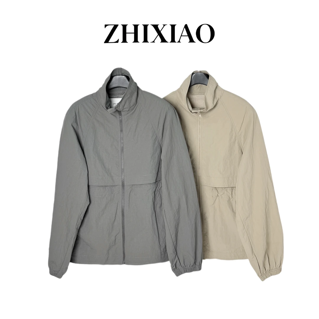 【ZHIXIAO】秋冬新款:立领拉链外套84064