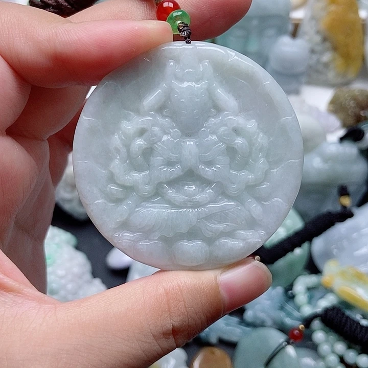 吊坠(不含链)未镶嵌翡翠1