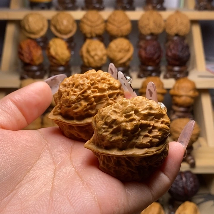 吊坠文玩核桃43上古蛤蟆头Y51