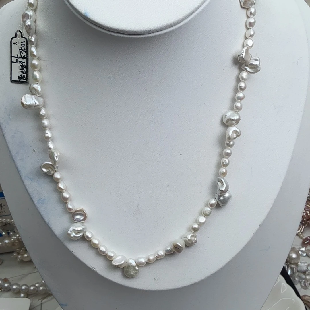 淡水珍珠未镶嵌颈饰