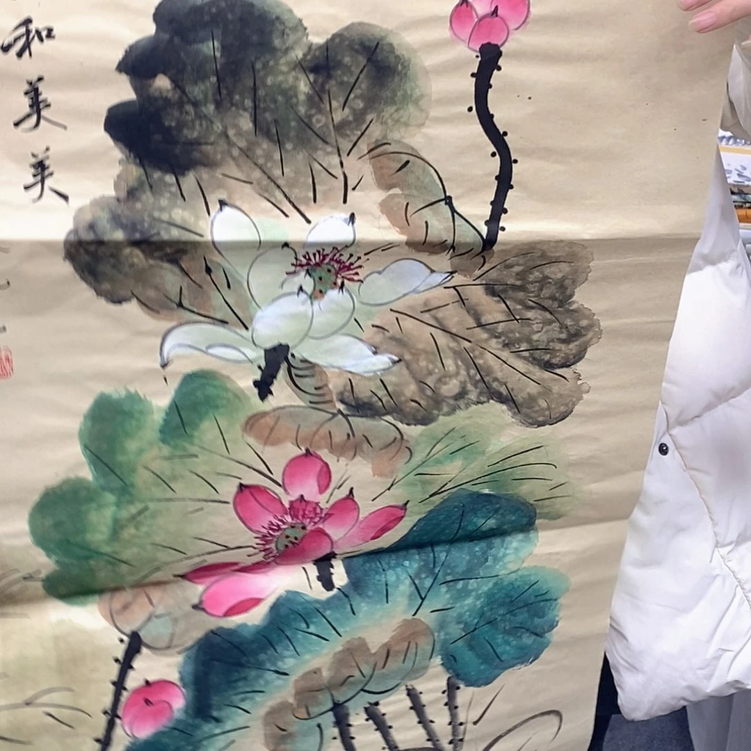 国画国画手绘作品