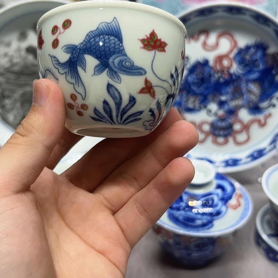 瓷片景德镇高端瓷器茶具