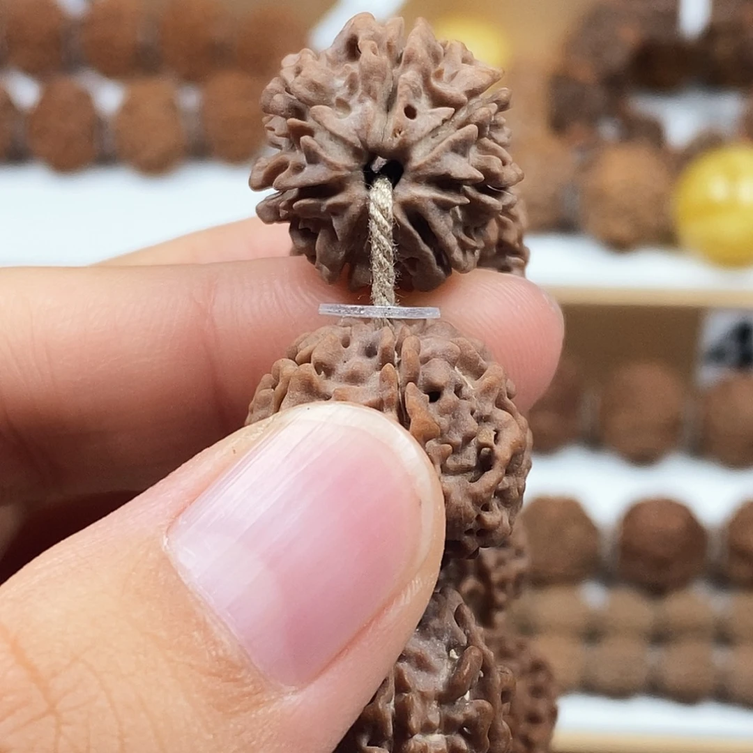 手串金刚菩提收藏版稀有精品十年老籽7瓣蜂窝