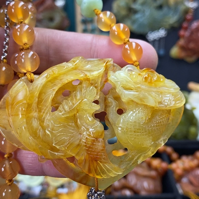 【闪购商品】蛇纹石玉未镶嵌吊坠