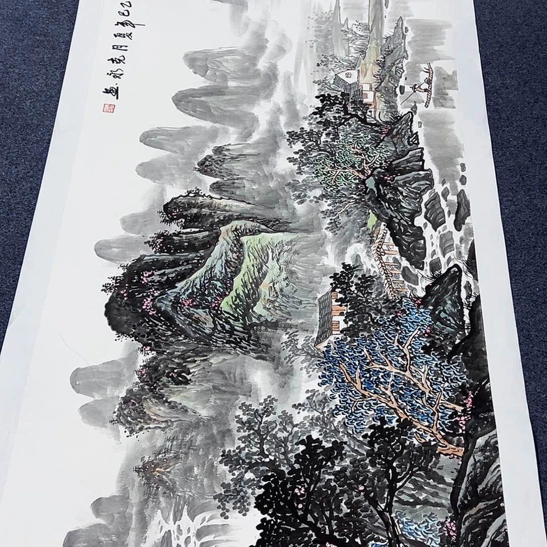 国画事事顺心如意万事如意心想事成