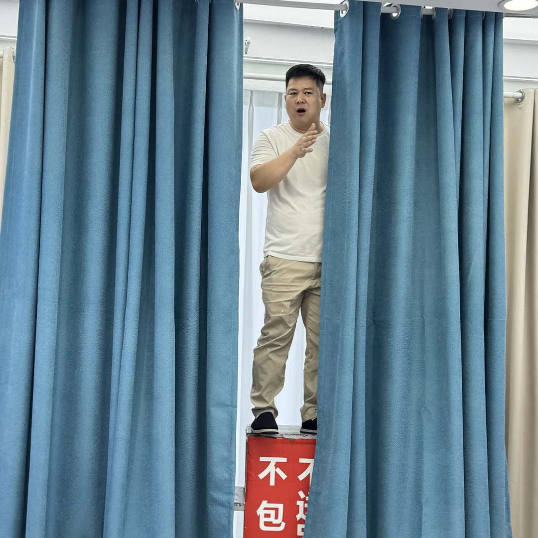 高端成品窗帘厂家直销3