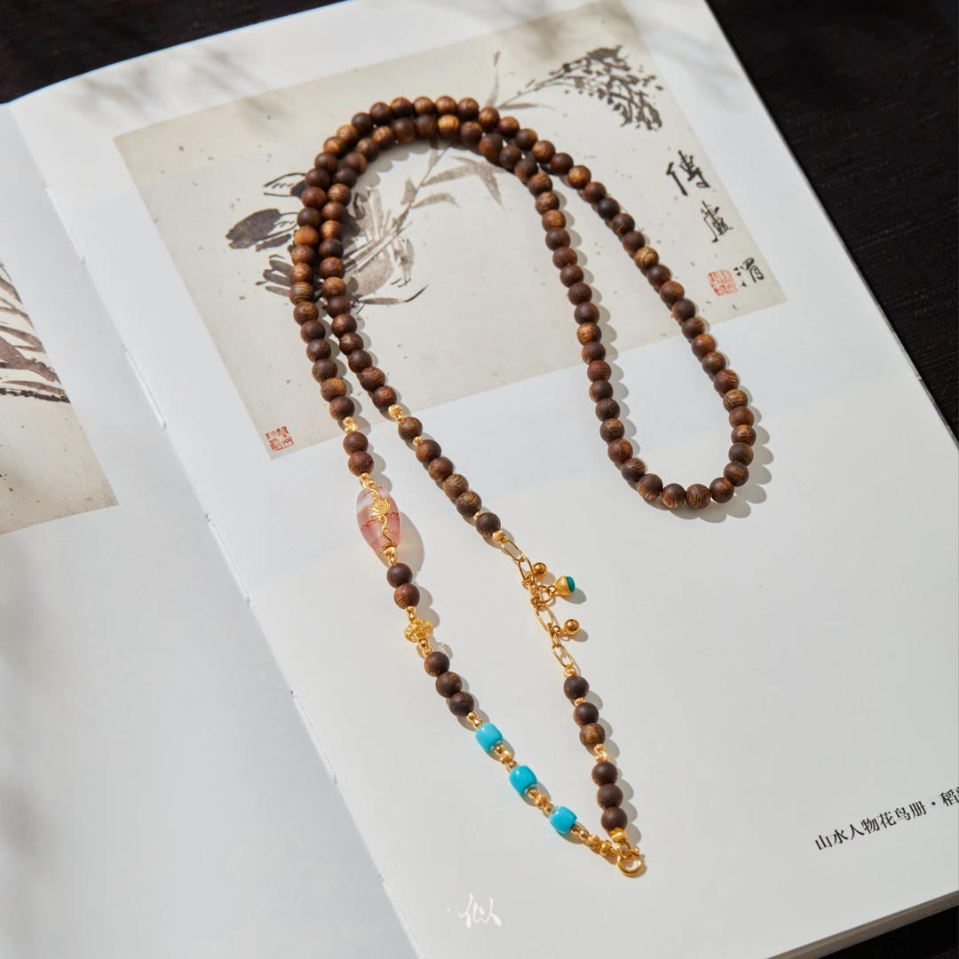 L沉香【怀夕】·似梓珠宝·  沉香项链 XYGD233102-A