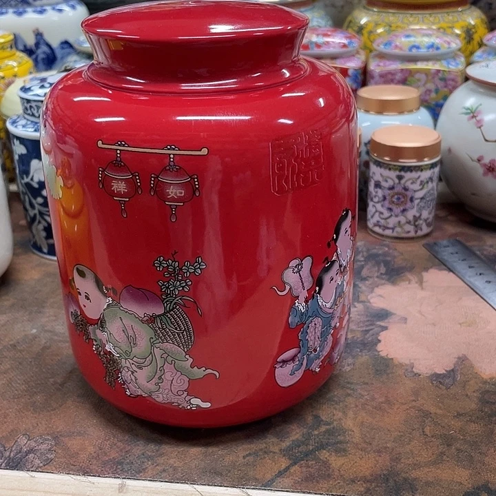 陶瓷罐茶叶罐密封罐储物罐