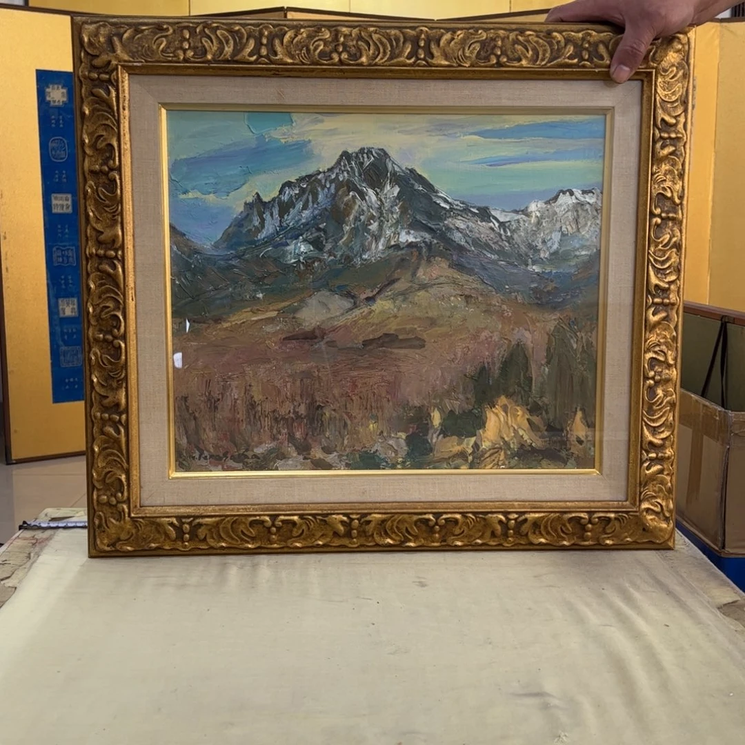 乱***来绘画屏风框画茶空间设计