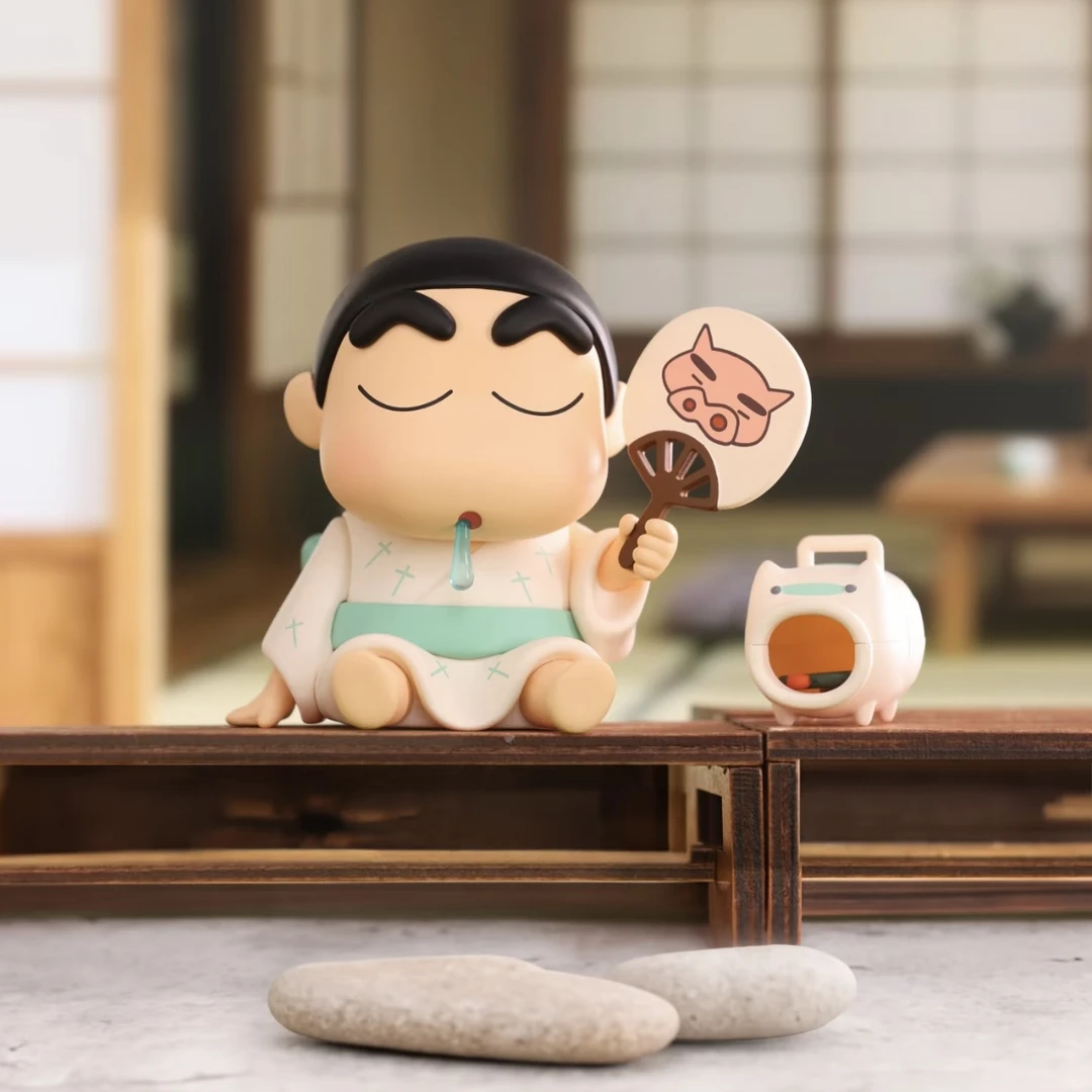 正品TOPTOY蜡笔小新夏日大作战系列盲盒潮玩摆件玩具生日礼物手办