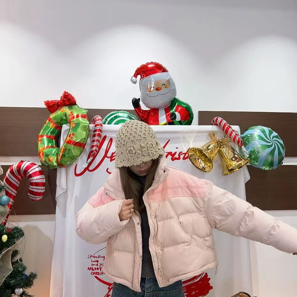 50绒【预售】女装巨好看的粉色羽绒服