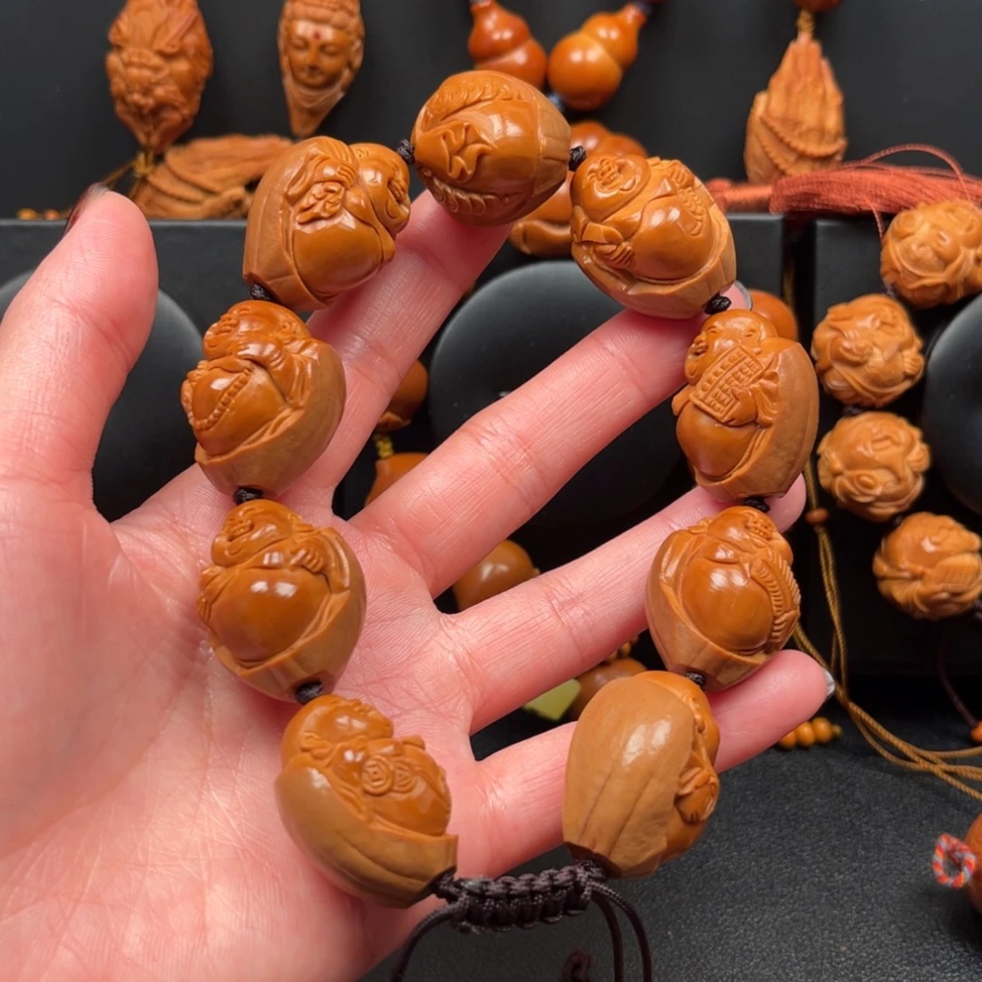 橄榄核手串包衣米勒