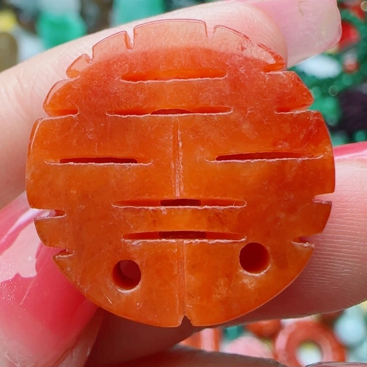 翡翠未镶嵌颈饰天然A货42