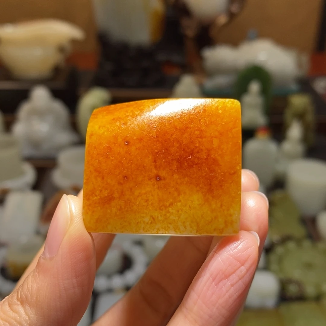 和田玉挂件未镶嵌古*