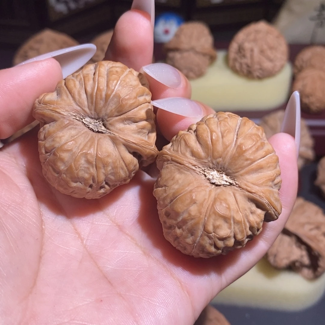 文玩核桃把件全品南瓜墩37