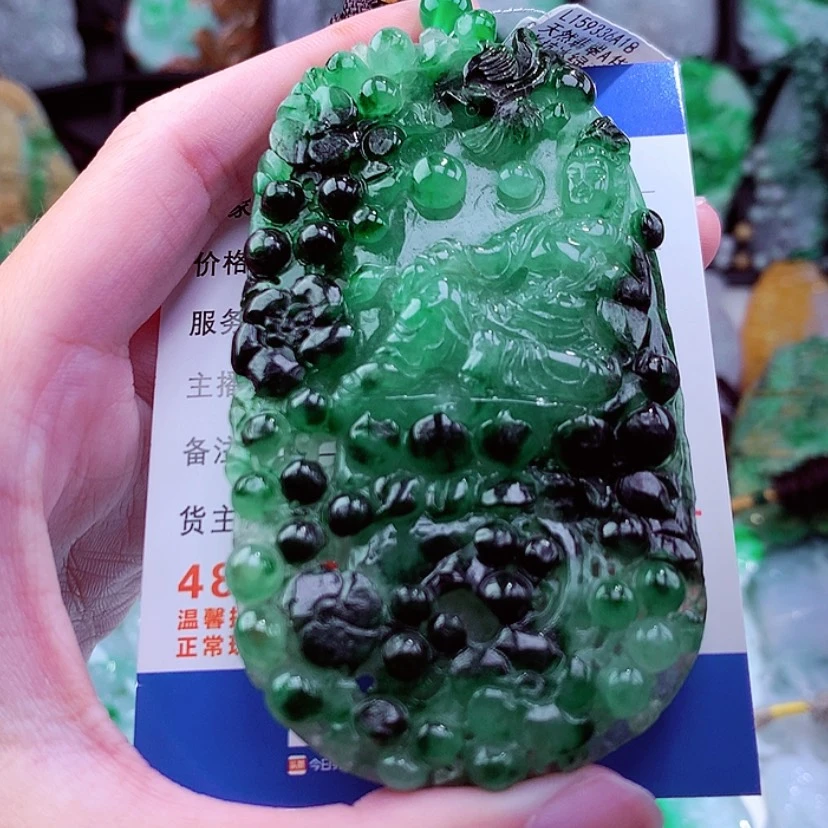 【闪购商品】翡翠颈饰未镶嵌挂件