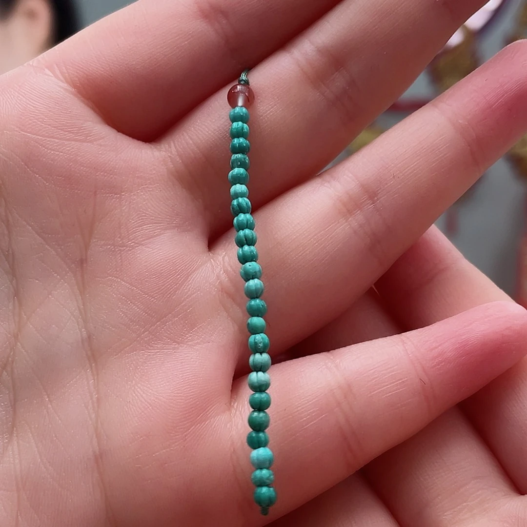 南红玛瑙颈饰未镶嵌