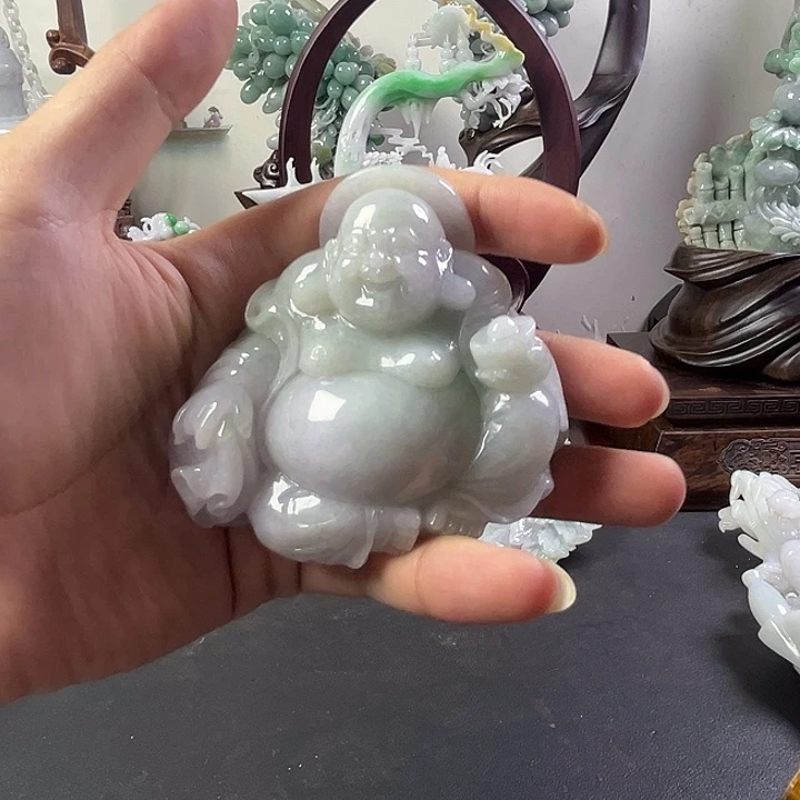 翡翠摆件未镶嵌翡翠