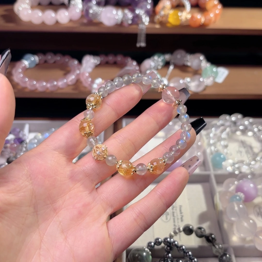 水晶手链合金R*-手串