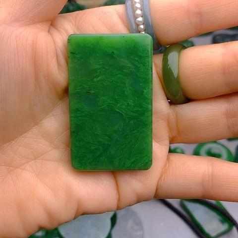 未镶嵌和田玉挂件D*@