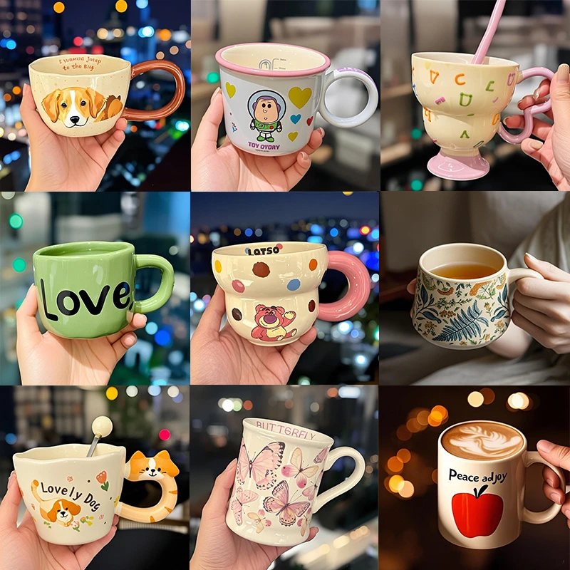 【编号200~399】高温陶瓷釉下彩陶瓷杯马克杯｜默认微瑕